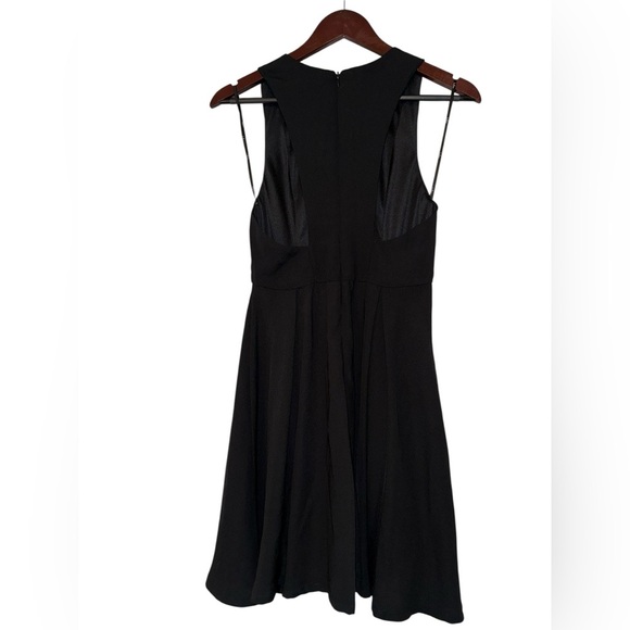 LIKE NEW! Lulus |Seeing Chic Black Skater Dress | small - Picture 4 of 6